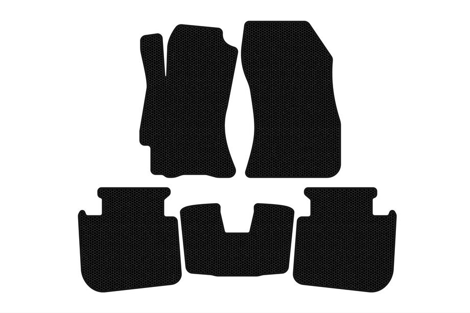 Subaru Legacy 2009–2014 Gumijaste preproge Carsuit (2009-2013, SD, črne) Image