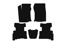 Toyota 4Runner 2009–2024 Gumijaste preproge Carsuit (2 vrsti, 2014-2024, 7-sedežni, črne) fotografija 1