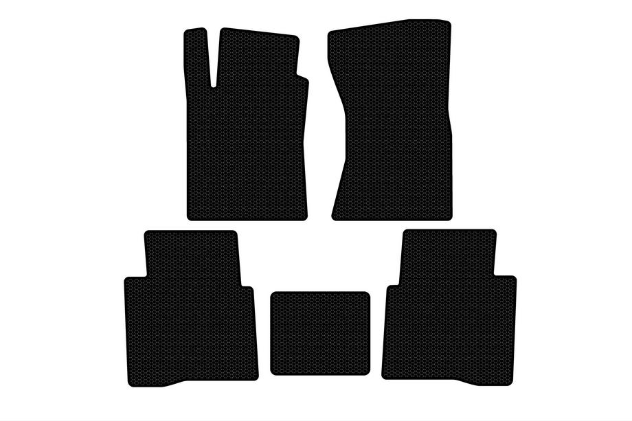 Toyota Fortuner 2006–2015 Gumijasti tepihi Carsuit (Črni) Image