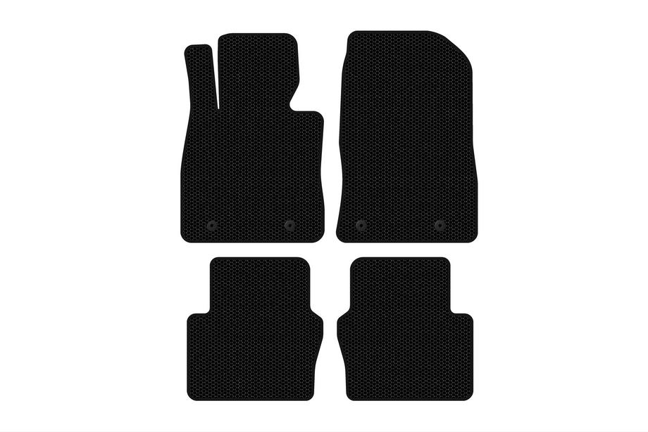Toyota Yaris 2010–2020 Gumijasti tepihi Carsuit (Електро, 2017-2020, SD, črni) Image