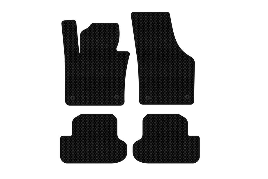 Volkswagen Beetle 2011–2015 Gumijaste preproge Carsuit (HB, črne) Image