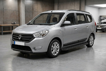 Dacia Lodgy 2012–2022 Bočne stopnice Allmond Black (2 kosa, aluminij) fotografija 1