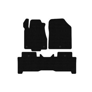 Gumijasti avtomobilski tepihi Carsuit (2 vrsti, črni) Acura MDX 2007–2013 fotografija 1