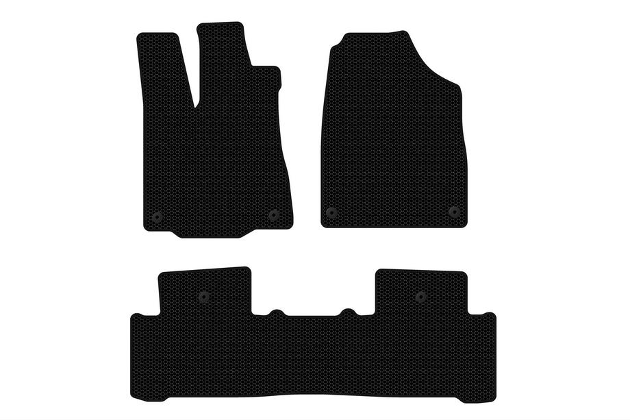 Acura MDX 2013–2020 Gumijasti avtomobilski tepihi Carsuit (2 vrsti, črni) Image