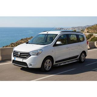 Stranske stopnice Sunrise (2 kos, aluminij) Dacia Lodgy 2012–2022 fotografija 1