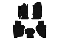 Chevrolet Silverado 2013–2019 Gumijasti tepihi Carsuit (Črni) fotografija 1