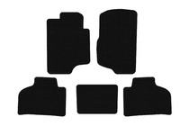 Chevrolet Silverado 2007–2013 Gumijasti tepihi Carsuit (Črni) fotografija 1