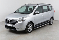 Dacia Lodgy 2012–2022 Stranski pragovi Maydos V1 (2 kos, aluminij ↗ nerjaveče jeklo) fotografija 1