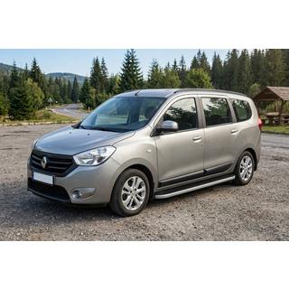 Bočne stopnice Tayga (2 kos, aluminij) Dacia Lodgy 2012–2022 fotografija 1