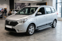 Dacia Lodgy 2012–2022 Stranske stopnice Rainbow (2 kos, aluminij) fotografija 1