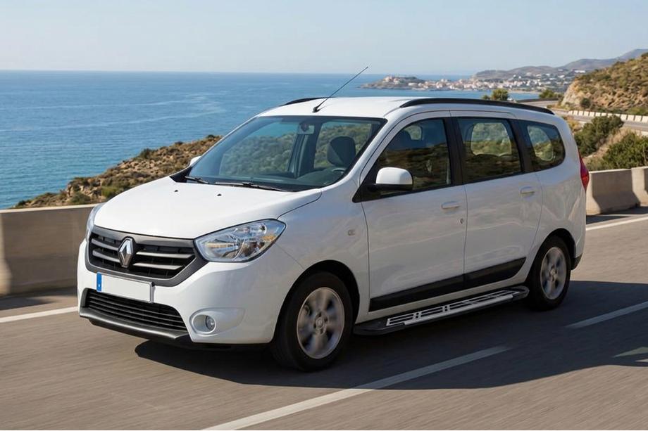Renault Lodgy 2013–2022 Stranske stopnice Sunrise (2 kos, aluminij) Image