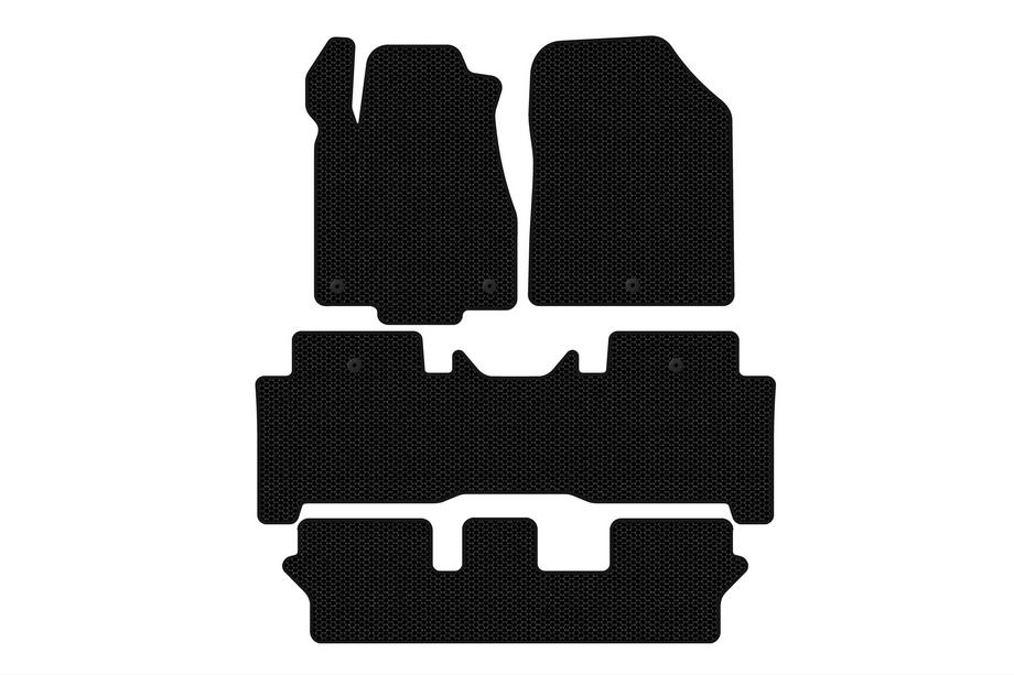 Acura MDX 2007–2013 Gumijaste preproge za kabino Carsuit (3 vrste, črne) Image