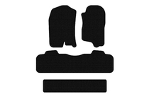 Chevrolet Tahoe 2007–2014 Carsuit gumijaste preproge za kabino (3 vrste, 2007-2014, črne) fotografija 1