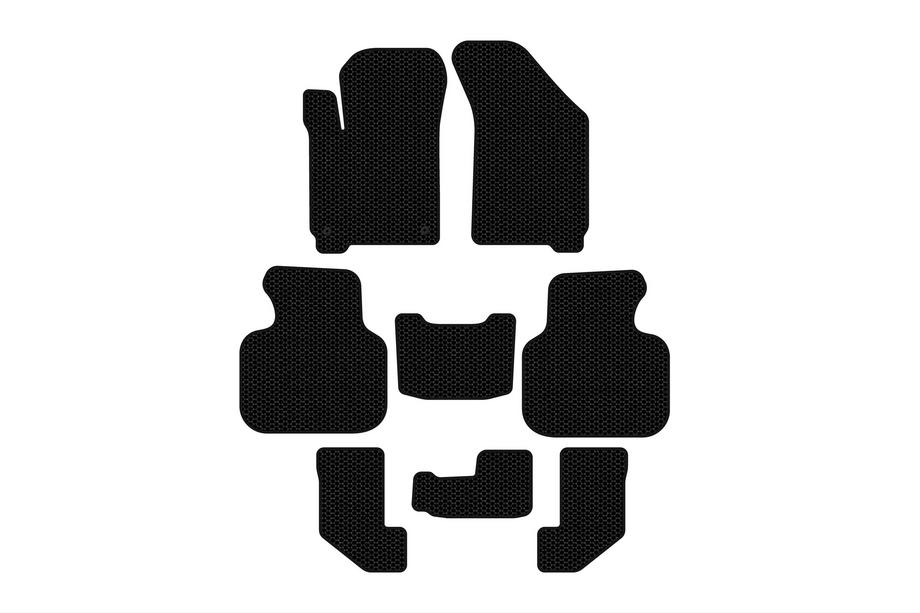 Dodge Journey 2008–2020 Gumijasti tepihi Carsuit (2008-2011, 3 vrste, črni) Image
