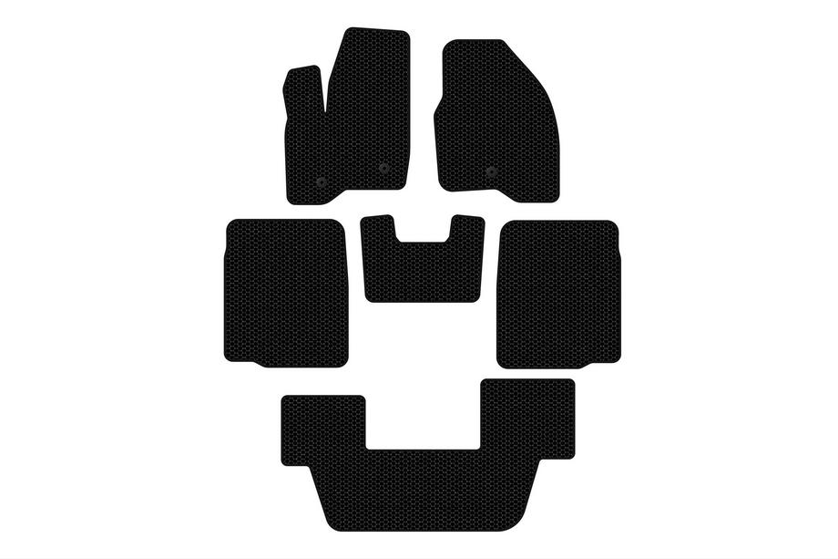 Ford Explorer 2011–2019 Gumijasti tepihi Carsuit (3 vrste, 2011-2015, črni) Image
