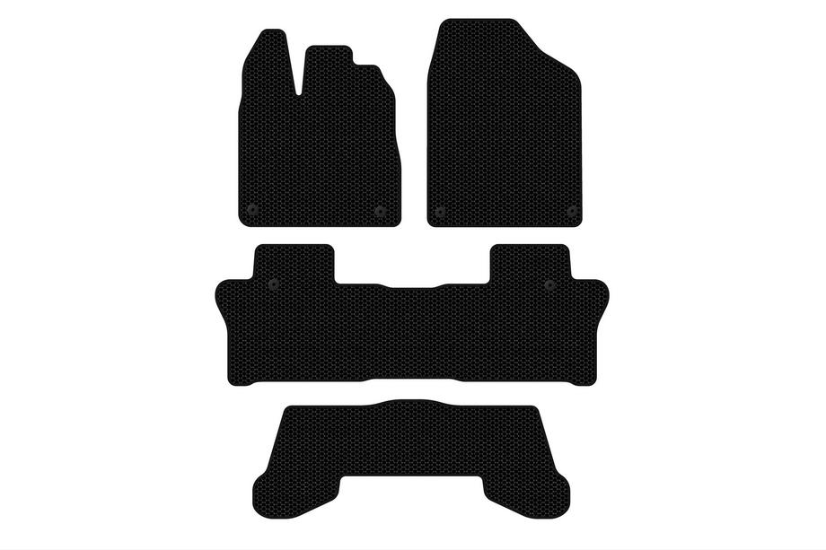 Honda Pilot 2015–2022 Gumijaste preproge za kabino Carsuit (3 vrste, črne) Image