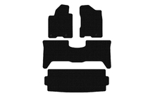 Nissan Armada 2003–2015 Gumijaste preproge za notranjost Carsuit (3 vrste, 2003-2008, črne) fotografija 1