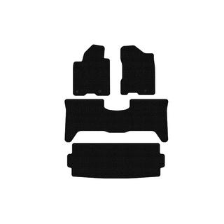 Gumijaste preproge za notranjost Carsuit (3 vrste, 2003-2008, črne) Nissan Armada 2003–2015 fotografija 1