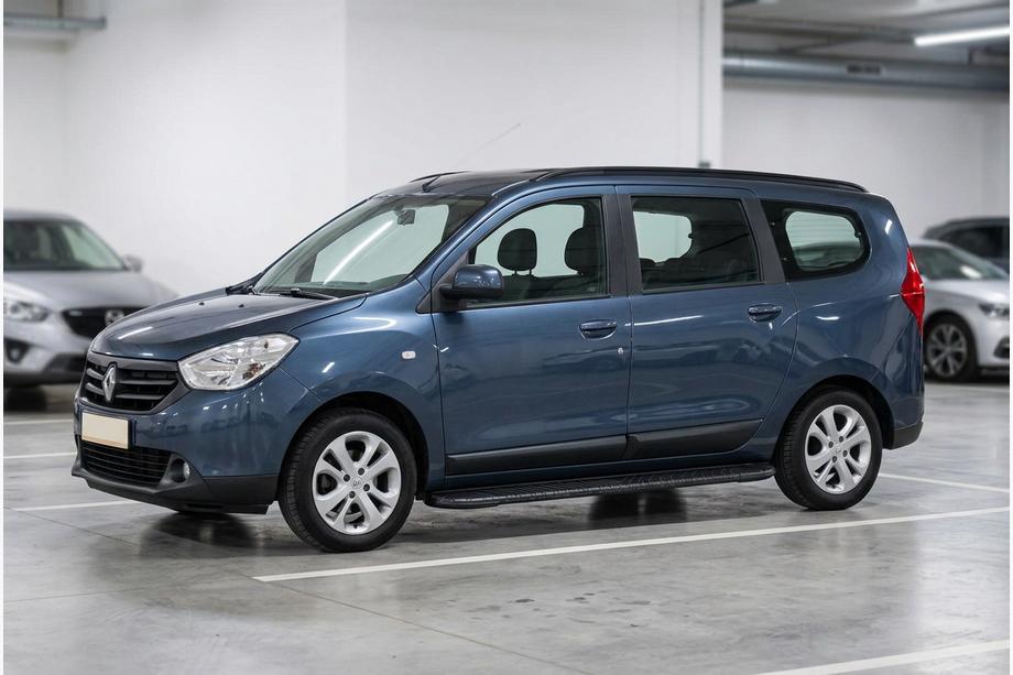 Renault Lodgy 2013–2022 Bočne stopnice Bosphorus Black (2 kos, aluminij) Image