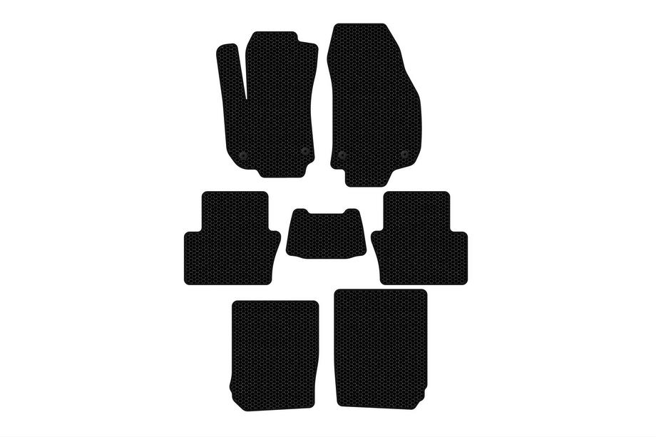 Opel Zafira B 2005–2011 Gumijaste preproge za kabino Carsuit (3 vrste, črne) Image