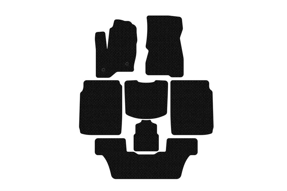 Ford Flex 2009–2019 Gumijaste preproge Carsuit (3 vrste, 2013-2019, črne) Image