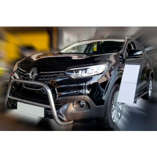 Kenguru lok (nerjaveče jeklo) Renault Kadjar 2015–2022 fotografija 3