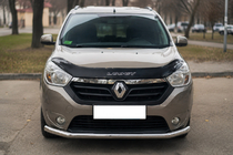 Dacia Lodgy 2012–2022 Sprednji zaščitni lok ST008 (nerjavno jeklo) fotografija 1