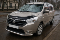 Dacia Lodgy 2012–2022 Sprednji zaščitni lok ST008 (nerjavno jeklo) fotografija 3