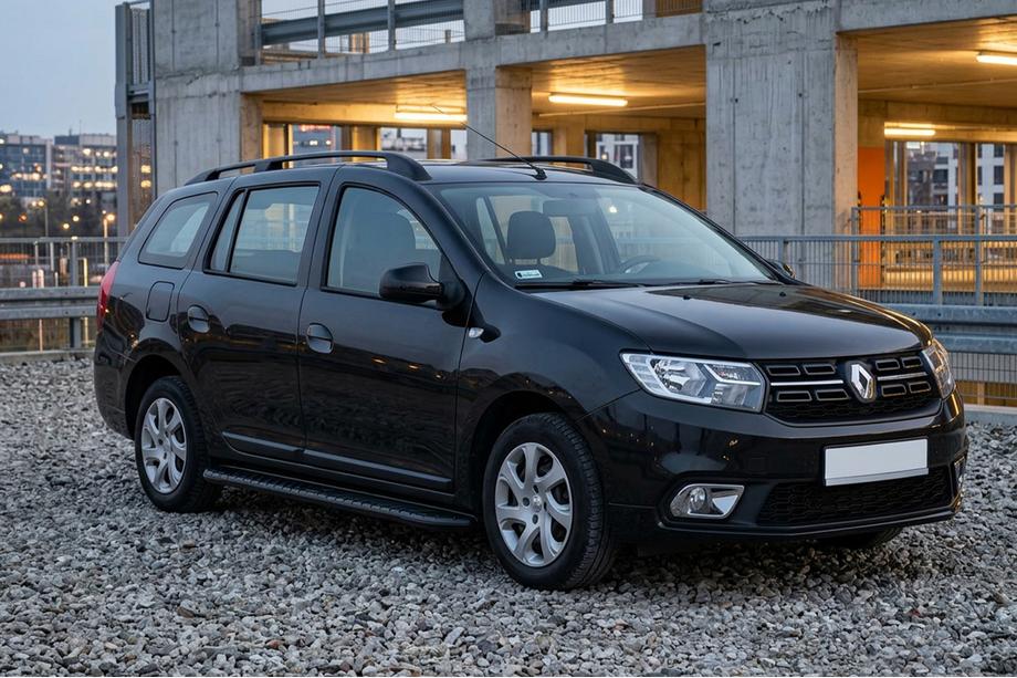 Dacia Logan MCV 2013–2020 Bočne stopnice Bosphorus Black (2 kos, aluminij) Image