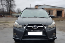 Subaru XV 2011–2017 Prednji zaščitni lok (kenguru) F1-71 Black (nerjavno jeklo) fotografija 1