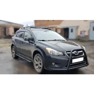 Prednji zaščitni lok (kenguru) F1-71 Black (nerjavno jeklo) Subaru XV 2011–2017 fotografija 3