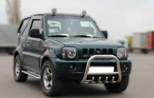 Suzuki Jimny 1998–2018 Kenguru zaščitni lok F2-01 (nerjaveče jeklo) fotografija 2