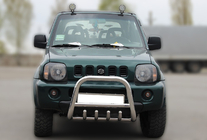 Suzuki Jimny 1998–2018 Kenguru zaščitni lok F2-01 (nerjaveče jeklo) fotografija 1