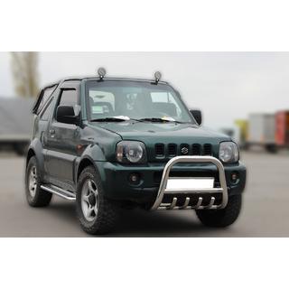 Kenguru zaščitni lok F2-01 (nerjaveče jeklo) Suzuki Jimny 1998–2018 fotografija 2