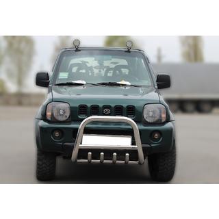 Kenguru zaščitni lok F2-01 (nerjaveče jeklo) Suzuki Jimny 1998–2018 fotografija 1