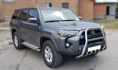 Toyota 4Runner 2009–2024 Prednji zaščitni lok (kenguru) F1-50 (2014-2024, nerjaveče jeklo) fotografija 2