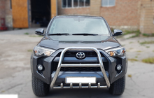 Toyota 4Runner 2009–2024 Prednji zaščitni lok (kenguru) F1-50 (2014-2024, nerjaveče jeklo) fotografija 1