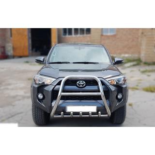Prednji zaščitni lok (kenguru) F1-50 (2014-2024, nerjaveče jeklo) Toyota 4Runner 2009–2024 fotografija 1