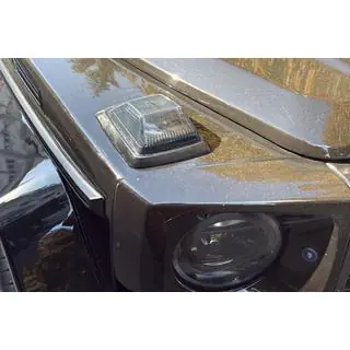 Smerniki za pokrov motorja W464-Black V2 (2018-2022, 2 kos)