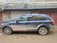 Audi Q7 2005–2015 Strešni nosilci (prečke) za integrirane strešne letve, zaklepni na ključ WingCarrier V2 (2 kos) Črna fotografija 2