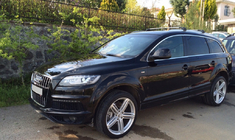 Audi Q7 2005–2015 Strešni nosilci (prečke) za integrirane strešne letve, zaklepni na ključ WingCarrier V2 (2 kos) Črna fotografija 21
