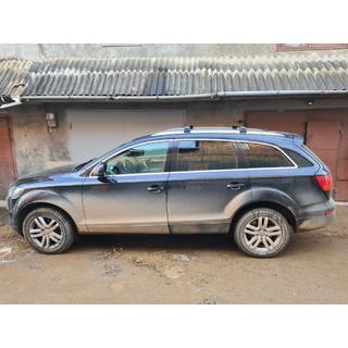 Strešni nosilci (prečke) za integrirane strešne letve, zaklepni na ključ WingCarrier V2 (2 kos) Audi Q7 2005–2015 fotografija 2