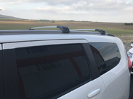 Renault Lodgy 2013–2022 Strešni nosilci (prečke) za integrirane strešne letve, zaklepni na ključ WingCarrier V2 (2 kos) Siva fotografija 20
