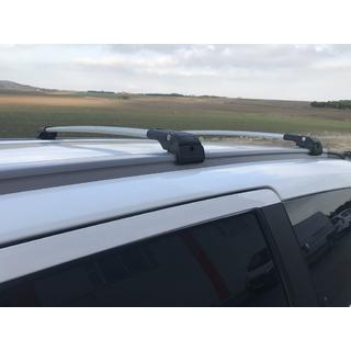 Strešni nosilci (prečke) za integrirane strešne letve, zaklepni na ključ WingCarrier V2 (2 kos) Renault Lodgy 2013–2022 fotografija 1