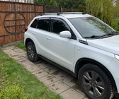 Suzuki Vitara 2015– Strešni nosilci (prečke) za integrirane strešne letve, zaklepni na ključ WingCarrier V2 (2 kos) Črna fotografija 2