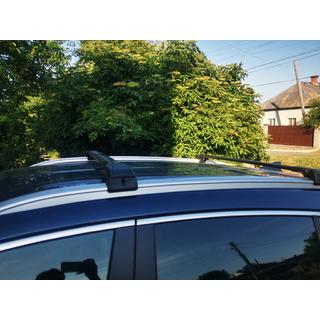 Strešni nosilci (prečke) za integrirane strešne letve, zaklepni na ključ WingCarrier V2 (2 kos) Kia Sportage 2015–2021 fotografija 2