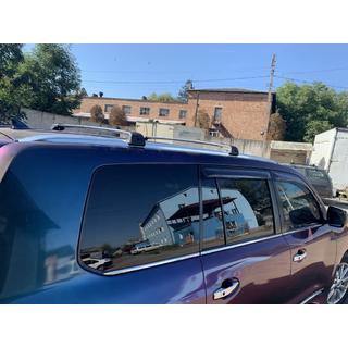 Strešni nosilci (prečke) za integrirane strešne letve, zaklepni na ključ WingCarrier V2 (2 kos) Lexus LX570/450d 2008–2022 fotografija 2