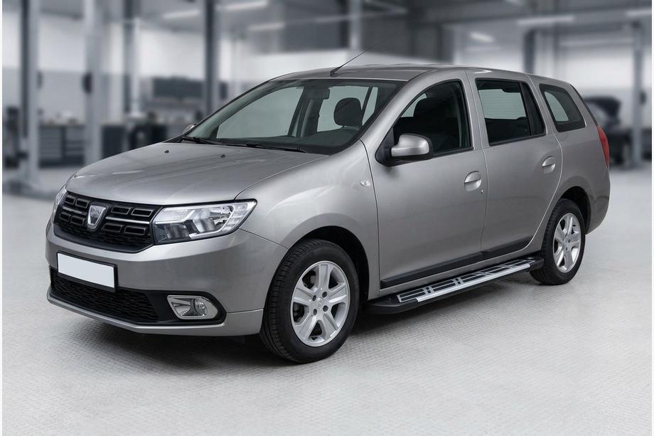 Renault Logan MCV 2013–2022 Bočni pragovi Sunrise (2 kos, aluminij) Image