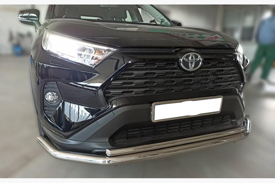 Toyota Rav 4 2019–2025 Sprednji zaščitni lok F3-10 (nerjavno jeklo) Image