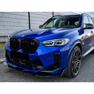 Sprednji lip spojler (za F97 2022-2024, črna visok sijaj) BMW X3 G01 2018– fotografija 1